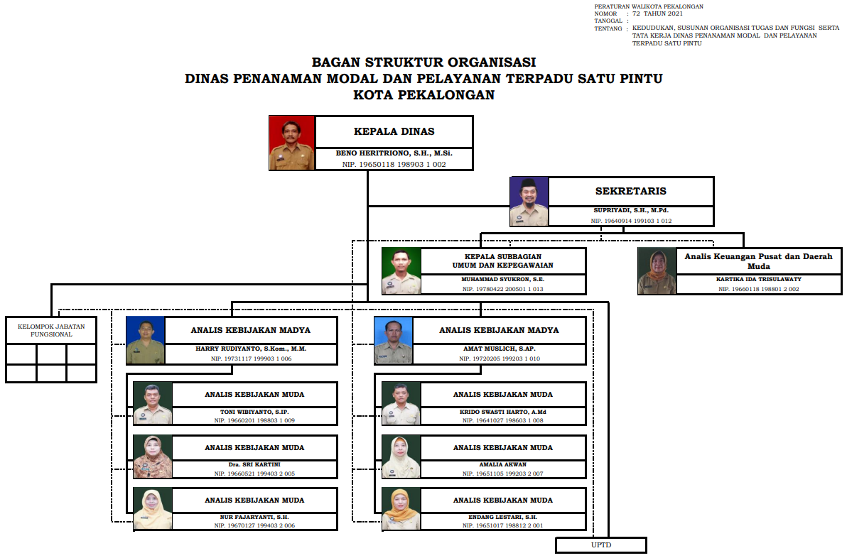 DPM-PTSP - Struktur Organisasi