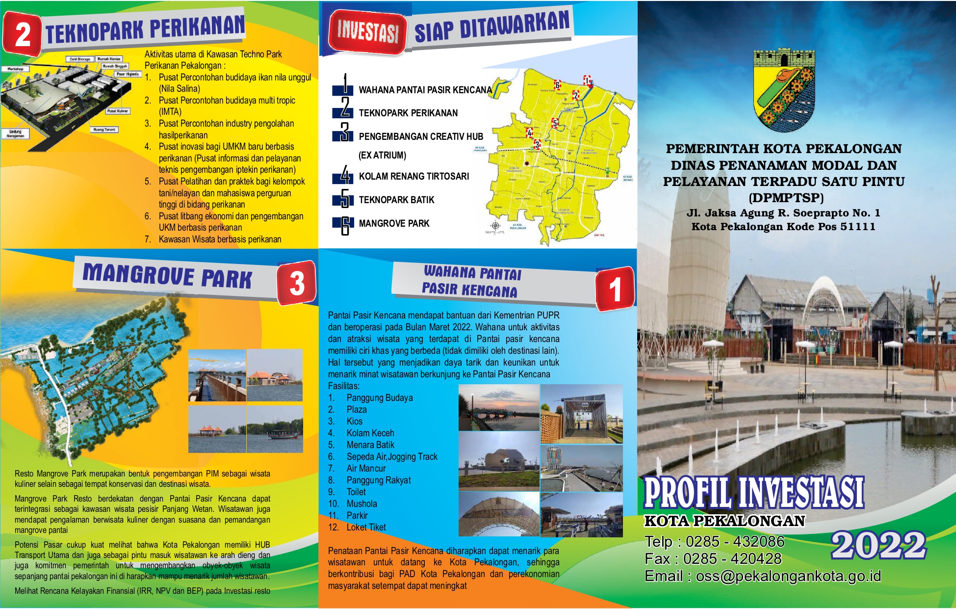 Leaflet Profil Investasi Kota Pekalongan
