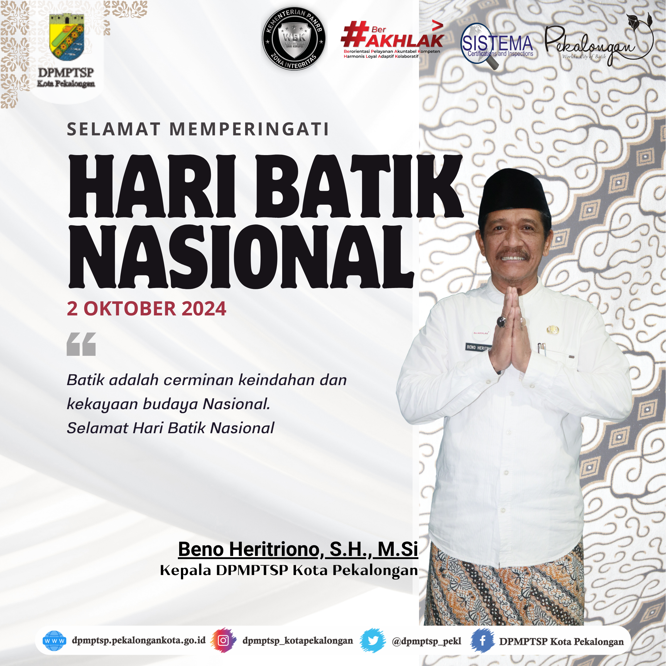 Selamat Memperingati Hari Batik Nasional