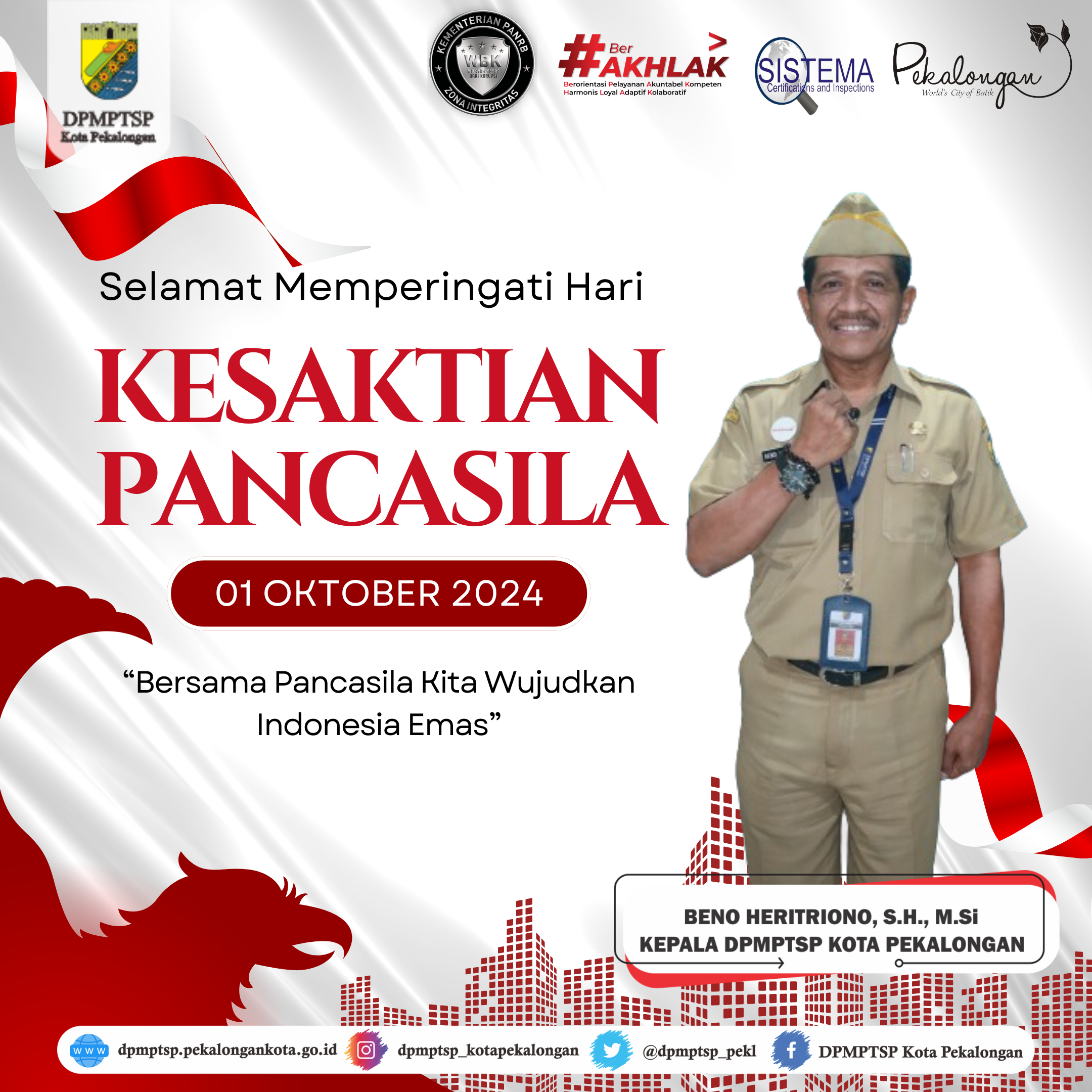 Selamat Memperingati Hari Kesaktian Pancasila